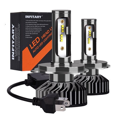 

Infitary Canbus Led Car Light Bulbs 72W ZES Chips 6500K H1 H3 H7 H11 9005 9006 Auto Fog Light