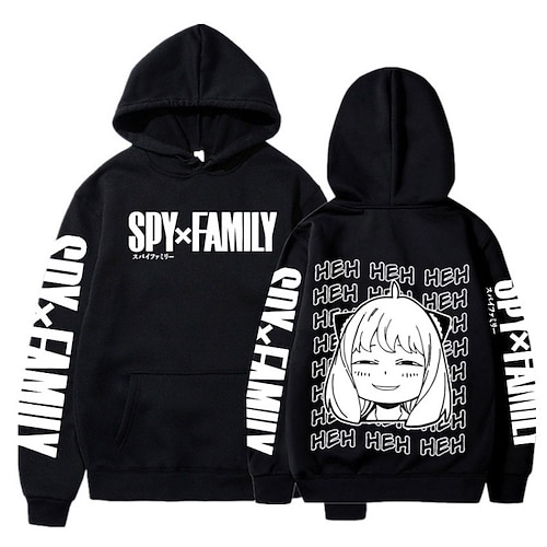 

Inspired by SPY×FAMILY Anya Forger Hoodie Anime 100% Polyester Anime Graphic Street Style Hoodie For Men's / Women's / Couple's