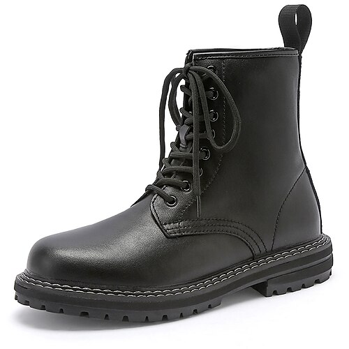 

Hombre Botas Botas de Combate Casual Clásico Diario PU Botines / Hasta el Tobillo Negro Invierno Otoño