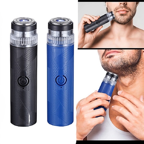 

Mini Electric Shaver for Men Portable Electric Razor Beard Knife USB Charging Men's Shavers Face Body Razor