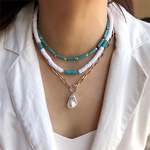 

Women's necklace Chic Modern Street Multicolor Necklaces