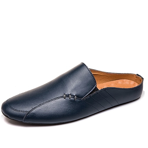 

Per uomo Zoccoli e ciabatte Mocassini comodi Scarpe scozzesi stile britannico Scarpe comfort Informale Formale Giornaliero Pelle Nero Marrone Blu Primavera Estate