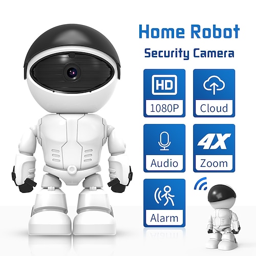 

2MP HD WiFi Camera 360 Degree Indoor And Outdoor Home Wireless Monitoring Mobile Phone Remote Camera Robot