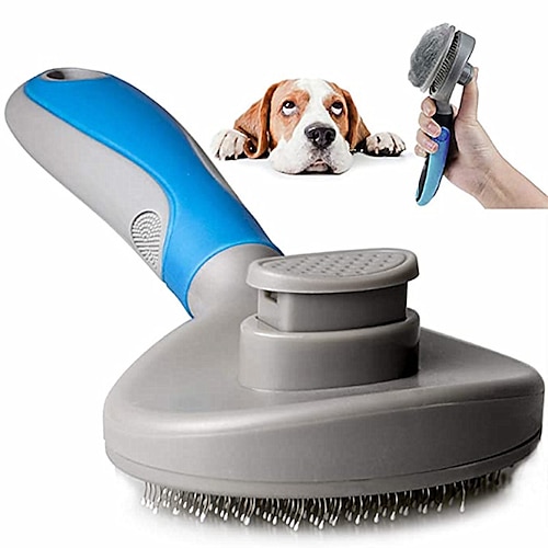 

Cat Comb Pet Short & Long Hair Removal Massaging Shell Comb Soft Deshedding Brush Grooming And Shedding Matted Fur Remover Massage Dematting Tool For Dog Puppy Rabbit Bunny
