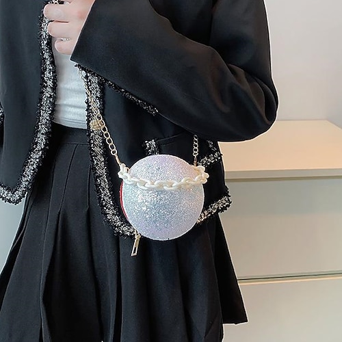 

small bag female 2022 new net red popular small round bag fashionable foreign style mini chain portable messenger bag wholesale