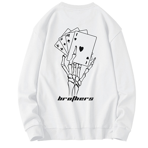 

Inspired by Heart of The Cards Playing Cards Poker Hoodie Anime 100% Polyester Anime 3D Graphic Street Style Hoodie For Men's / Women's / Couple's