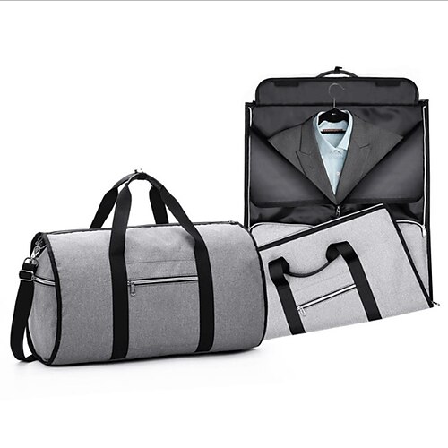 

Bolsa de viaje para exteriores, bolsa de almacenamiento para traje de hombre, bolsa de viaje grande multifuncional, maleta con ruedas para avión, traje