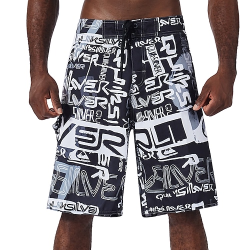 

Men's Swim Trunks Swim Shorts Quick Dry Board Shorts Bathing Suit Drawstring with Pockets Swimming Surfing Beach Water Sports Printed Summer