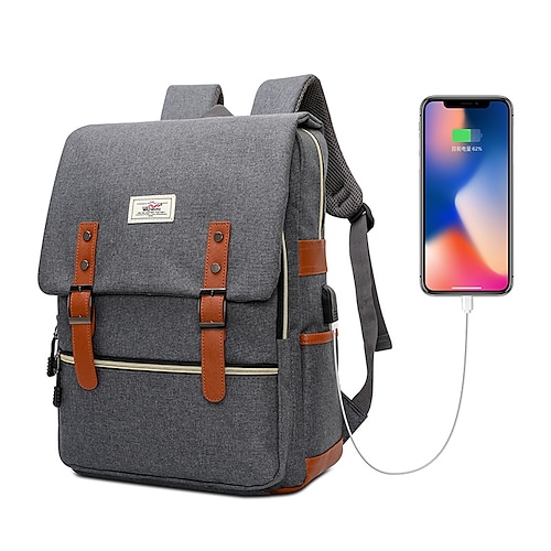 

Travel Laptop Backpack Business Anti Theft Slim Durable Laptops Backpack with USB Charging Port Water Resistant College School Computer Bag Gifts for Men & Women Fits 15.6 Inch Notebook