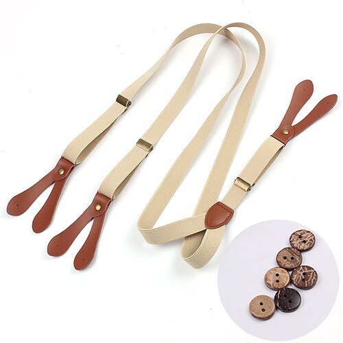 

The Great Gatsby Gangster Retro Vintage Roaring 20s 1920s Suspenders Men's Women's Costume Vintage Cosplay Party / Evening Suspenders Masquerade / Leather