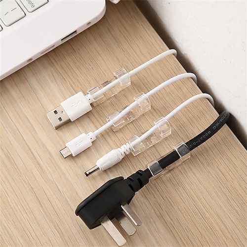 

Wire Holder Wall-mounted Wall-mounted Data Cable Storage Network Cable Routing Wire Card Wire Nail-free Clip Clip Wire Management