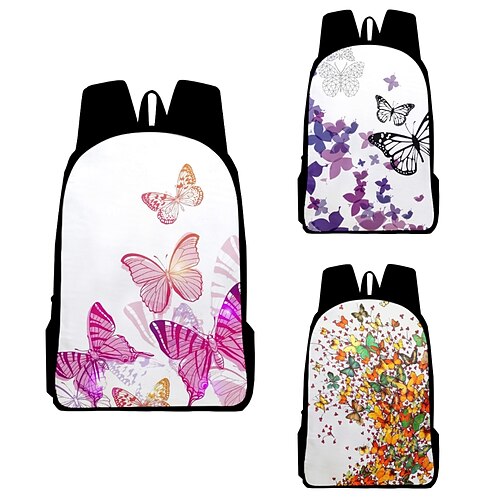 

School Backpack Bookbag Animal for Student Kids Girls Wear-Resistant Large Capacity Adjustable Shoulder Straps Oxford Cloth School Bag Back Pack Satchel 15.811.85.1 inch
