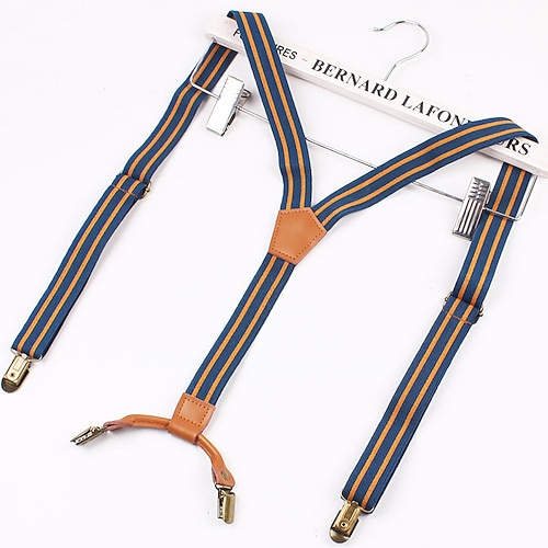 

The Great Gatsby Gangster Retro Vintage Roaring 20s 1920s Suspenders Men's Women's Costume Vintage Cosplay Party / Evening Suspenders Masquerade / Leather