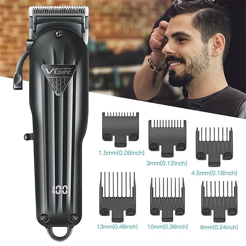 Rechargeable Professional Hair Clipper Hair Trimmer For Men