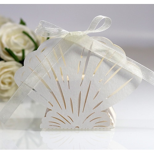 

Wedding Creative Gift Boxes Non-woven Paper Ribbons 100pcs