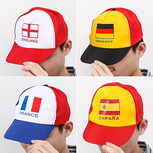 

World Cup National Team Football Hat Fan Supplies Peaked Cap Sun Hat