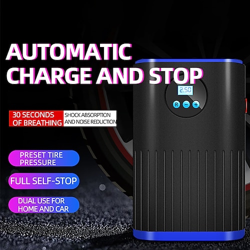 

DLSXUE car air pump Single 12 V 3 Inflatable Pump Easy to Use Plastic Shell