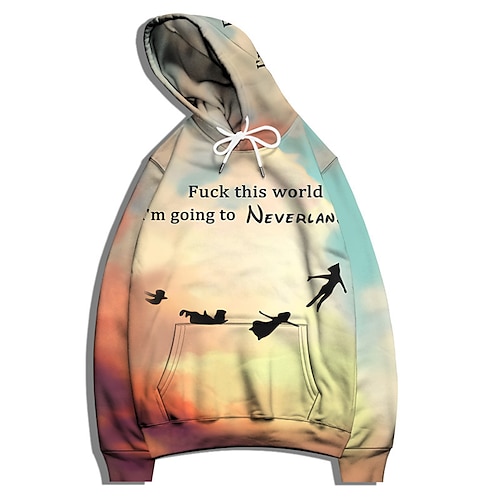 

Men's Pullover Hoodie Sweatshirt Graphic Patterned Landscape Print Hooded Daily Sports Streetwear 3D Print Casual Big and Tall Hoodies Sweatshirts Long Sleeve Light Khaki. / Spring / Summer