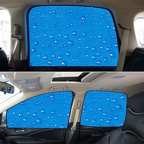 

StarFire Car Window Front Rear Side Sunshade Visor Cover Magnetic UV Protection Sun Shade Universal Car Window Curtain Car Accessories