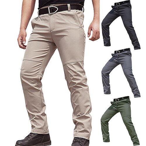 

Herre Cargo-bukser Arbejdsbukser Taktiske bukser Militær Vinter Udendørs Hold Varm Ripstop Vindtæt Åndbart Underdele Elastisk Talje Grøn Sort Camping / Vandring / Grotteudforskning S M L XL 2XL