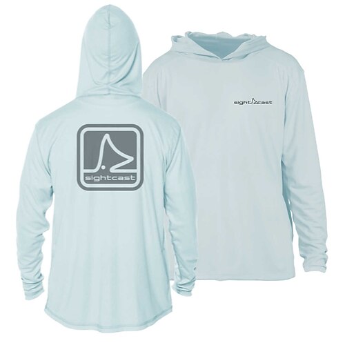 

Men's Fishing Shirt Outdoor Long Sleeve UPF50 UV Protection Breathable Quick Dry Sweat wicking Top Spring, Fall, Winter, Summer Sports Outdoor Fishing Daily Wear Cream / Cotton / Stretchy