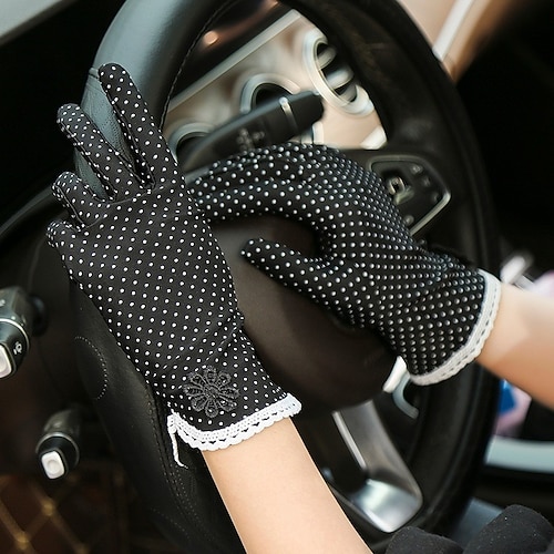 

Women's Lace Gloves Wedding Party Evening Gift Spandex Simple Bridal Gloves Sexy 1 Pair