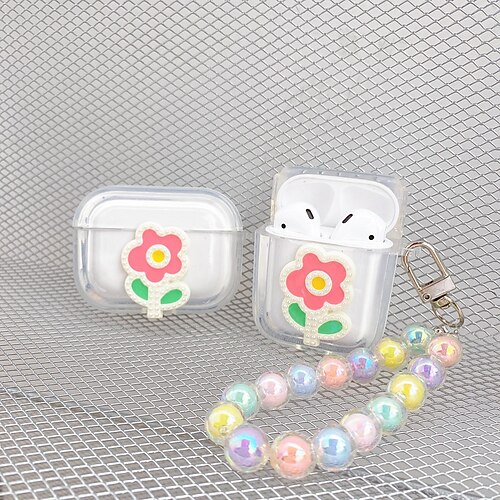 

Case Cover Compatible with AirPods Pro Airpods 1/2 AirPods 3 Dustproof Shockproof Solid Color TPU Headphone Case