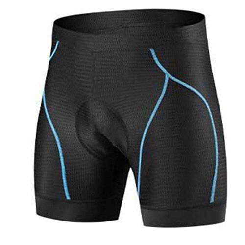 

XINTOWN Men's Cycling Underwear Shorts Bike Shorts Bike Underwear Shorts Mountain Bike MTB Road Bike Cycling Sports Stripes 3D Pad Cycling Breathable Quick Dry Black Black Red Polyester Spandex