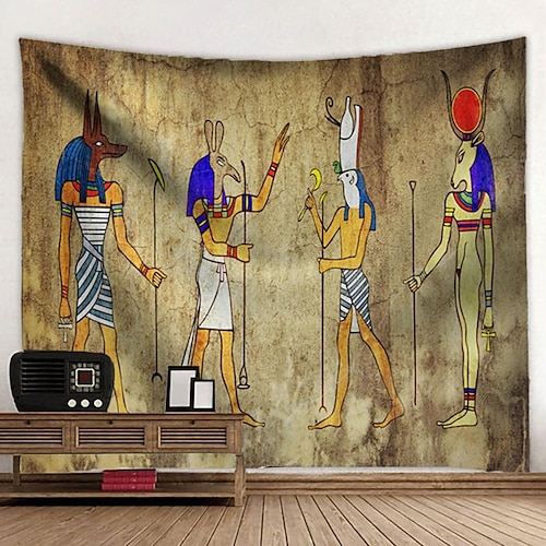 

Egypt Element Tapestry Wall Hanging Tapestries Wall Blanket Wall Art Wall Decor Forest Tree Tapestry Wall Decor Egypt Life