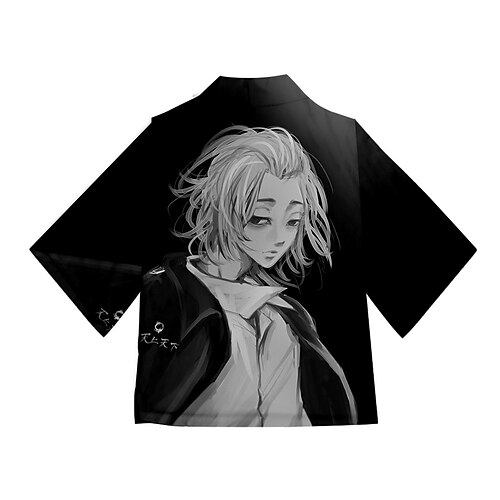 

Inspired by Tokyo Revengers Hanagaki Takemichi Anime Cartoon Polyster Anime Classic Street Style Top For Men's / Women's / Couple's