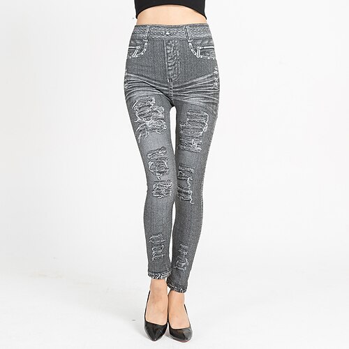 

Women's Pants Trousers Cropped Pants Scrunch Butt Shorts 1 2 3 Mid Waist Casual / Sporty Daily Print Stretchy Ankle-Length Butt Lift Graphic Prints S M L XL XXL / Skinny