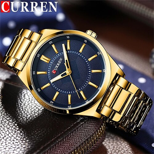 

CURREN Quartz Watch For Men Analog Quartz Stylish Stylish Formal Style Waterproof Alloy Stainless Steel Fashion