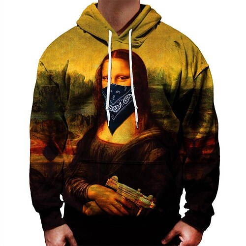 

Men's Unisex Hoodie Pullover Hoodie Sweatshirt Person Graphic Prints Print Hooded Daily Sports 3D Print Designer Casual Hoodies Sweatshirts Long Sleeve Brown