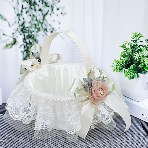 

Flower Basket Nonwovens 7"" (18 cm) Flower 1 pcs