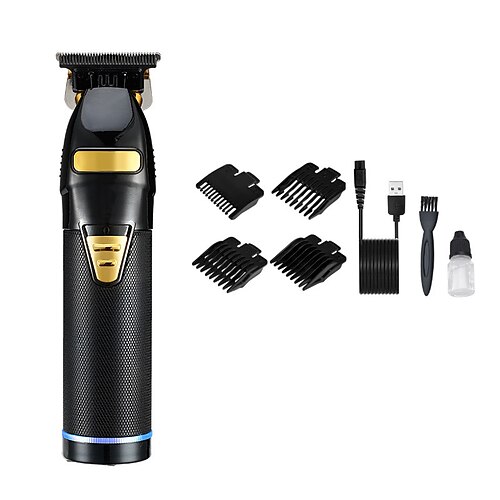 Tagliacapelli professionale Tagliaerba d'oro per uomo Barbiere ricaricabile  Cordless Hair Cutting T Machine Hair Styling Beard Trimmer