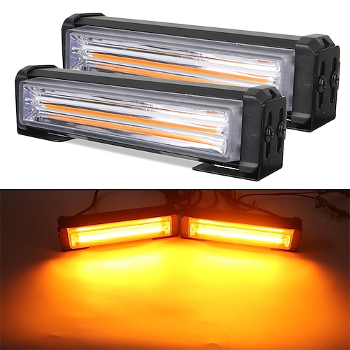 

2 piezas OTOLAMPARA Coche LED Luces de advertencia Bombillas 4000 lm COB 40 W 20 Resistente al Agua Conecte y Utilice Súper ligero Para Universal Todos los modelos Todos los Años