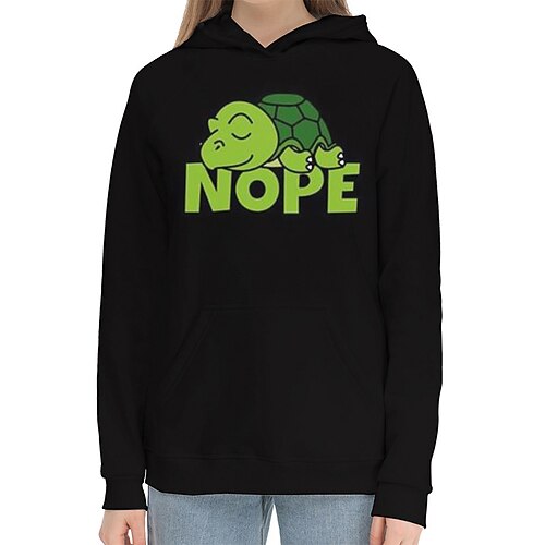 

Kids Girls' Hoodie Cartoon Outdoor 3D Print Long Sleeve Pocket Fashion 3-13 Years Winter Green Black