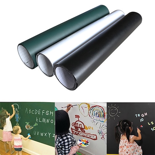 

1pcs Chalkboard Waterproof Durable Decoration Plastic for School Student Home 44200 cm