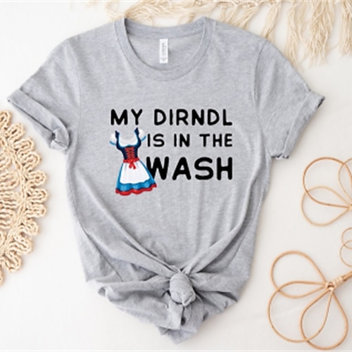 

Women's T shirt Tee Graphic Casual Weekend Painting T shirt Tee Short Sleeve Print Round Neck Basic Gray Pink S