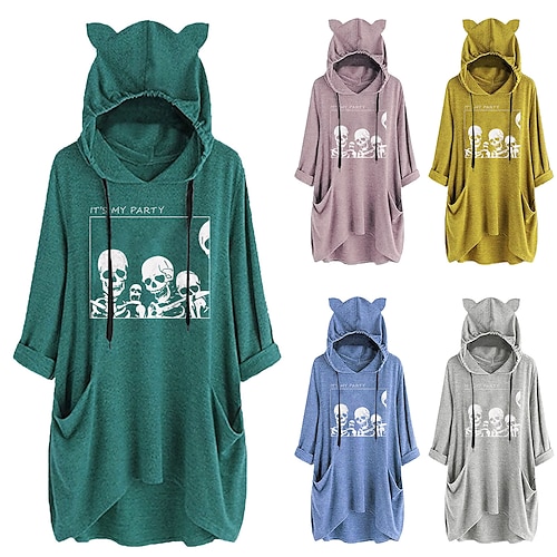 

Inspired by Cat Ear Kigurumi Pajamas Nightwear Christmas Pajamas Animal Hoodie For Adults' Hot Stamping Terylene