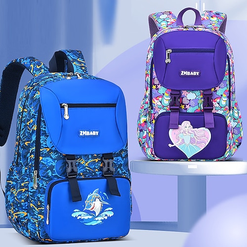 

Mochila Escolar Desenho Kawii para Estudante Rapazes Meninas Impermeável Resistente ao Desgaste Grande Capacidade Náilon O saco da escola Mochila Bolsa 20 polegada