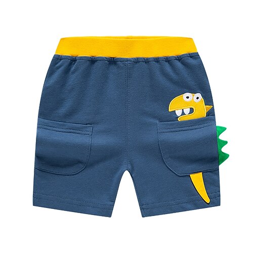 

Kids Boys Shorts Dinosaur Active Sport 3-10 Years Spring Blue