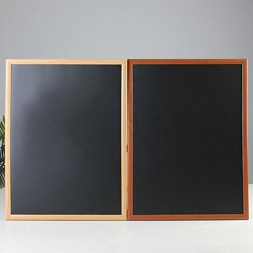 

1pcs Chalkboard Waterproof Multi-function Durable Wood for School Office Student 30451.5 cm