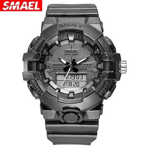 

SMAEL 8025 New Fashion Watch For Men Shock Resistant Waterproof 50M Swimming Man Watches Stopwatch Chronograph reloj hombre