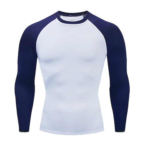 Men's Compression Shirt Running Shirt Long Sleeve Sweatshirt