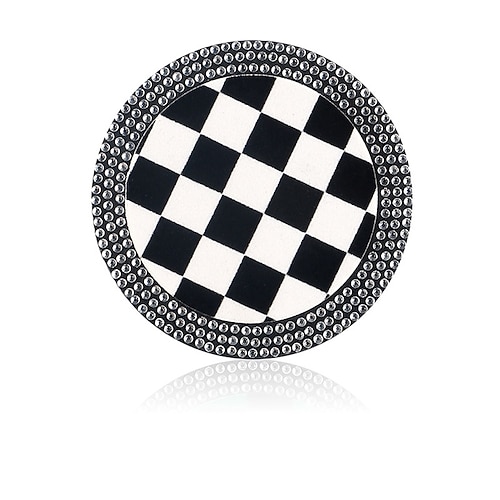

2pcs Car Console Cup Coaster Bling Keep Car Clean Durable PVC For SUV Truck Van