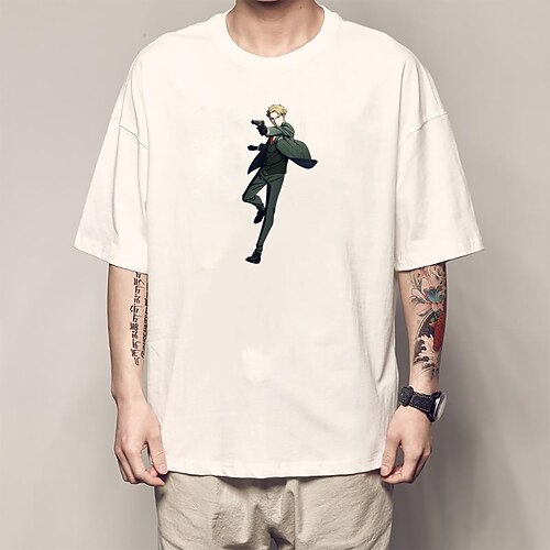 

Inspired by Spy x Family Spy Family Loid Forger T-shirt Anime 100% Polyester Anime Classic Street Style T-shirt For Men's / Women's / Couple's