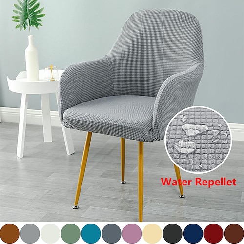 

Stretch Wing Chair Slipcover with Seat Cover Spandex Sofa Covers Wingback Armchair Covers Protector for Living Room Strandmon Chair Cover
