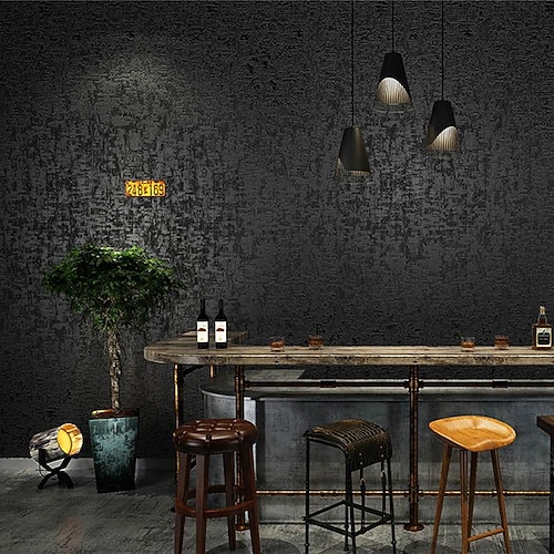 

Soilid Color Wallpaper Retro Mottled PVC/Vinyl Non-self-adhesive for Home Decor Restaurant 531000cm