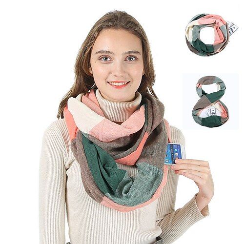 

Women's Infinity Scarf Daily Holiday Tie Dye Polyester / Cotton Blend Bohemia Warm Decoration 1 PC